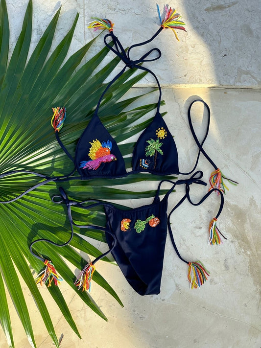 Blue Siren Bikini Set