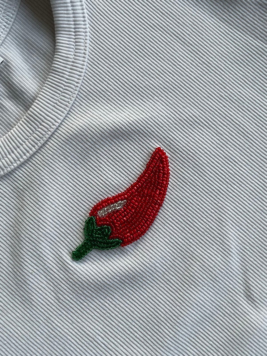Mirchi applique top