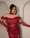 Blood Bath Lacey top and Long Skirt