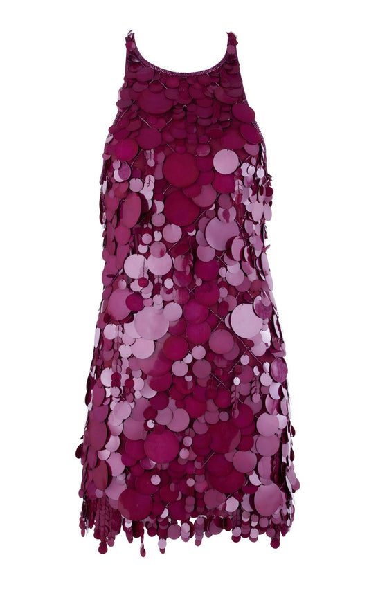 Moon Petals Sequins Dress