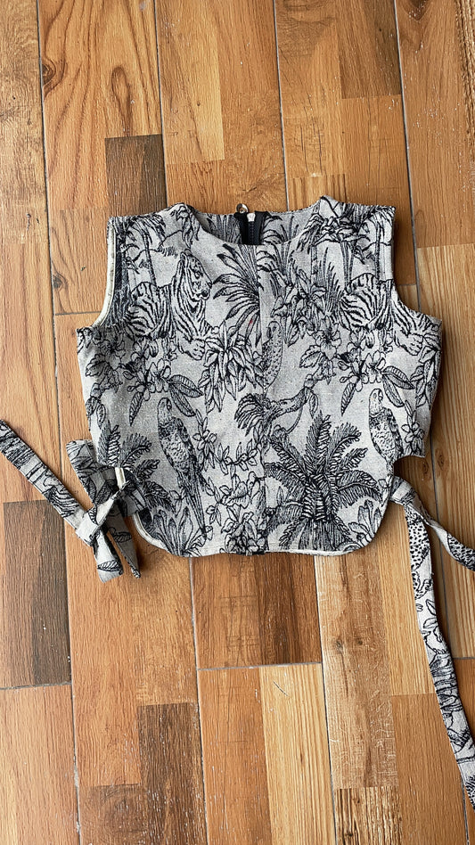 Safari Corset top