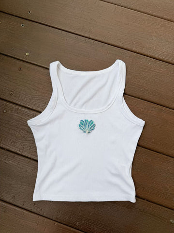 Mermaid Applique Top