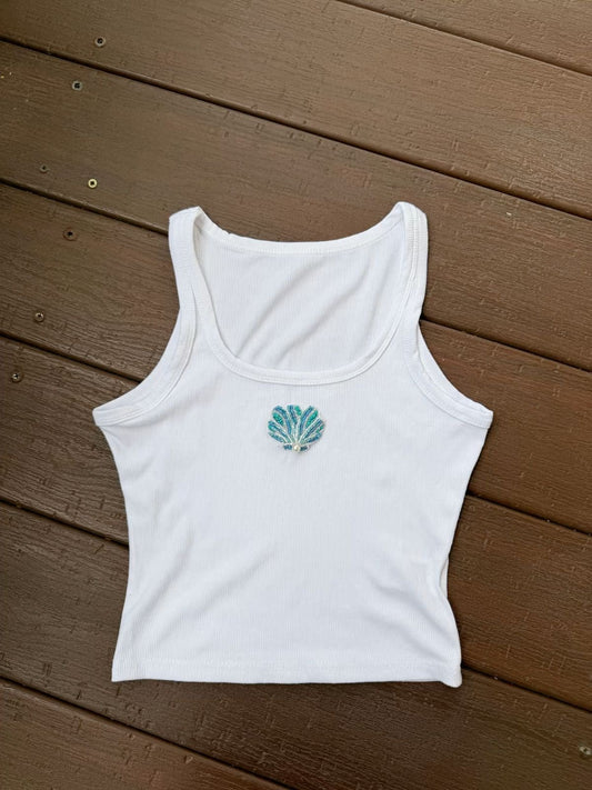 Mermaid Applique Top