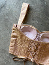 Banaras Brocade Baby Pink Corset Top