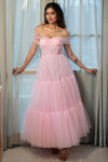 Rapunzel Baby Pink Flare Corset Dress