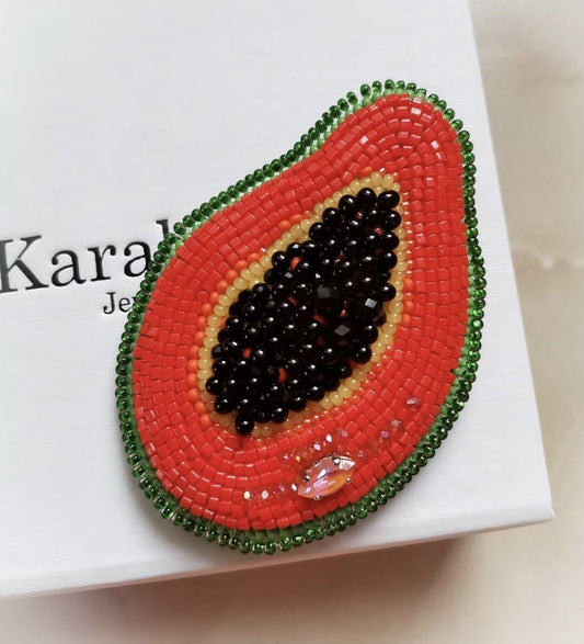 PAPAYA applique top