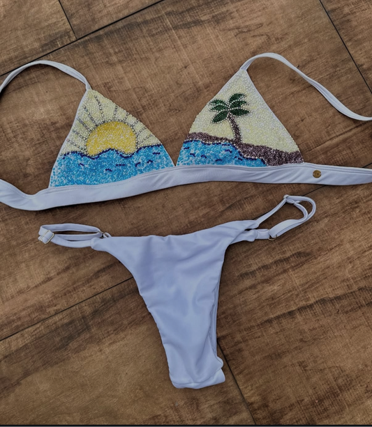 Bahamaś Bikini Set