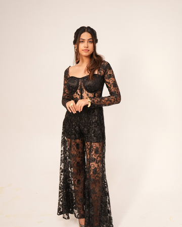 Wednesday Lacey Jumpsuit