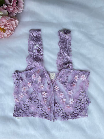 Pearl corset top
