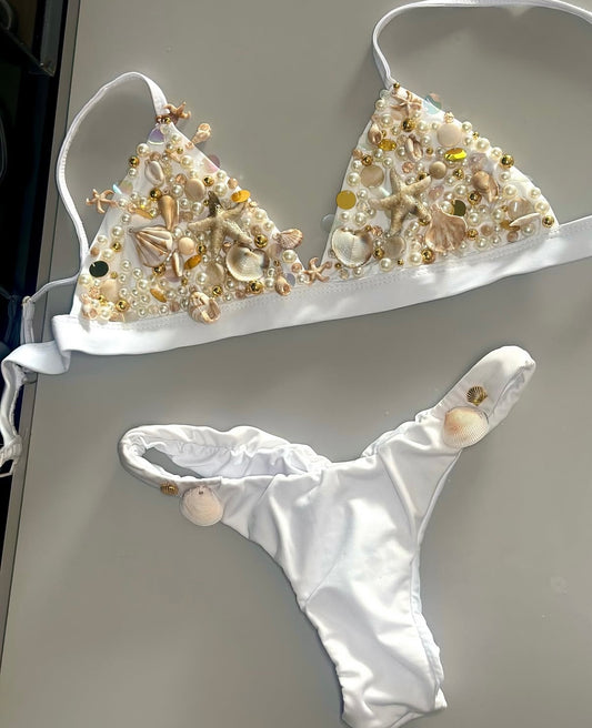 Hydra Flex Bikini Set (white color)