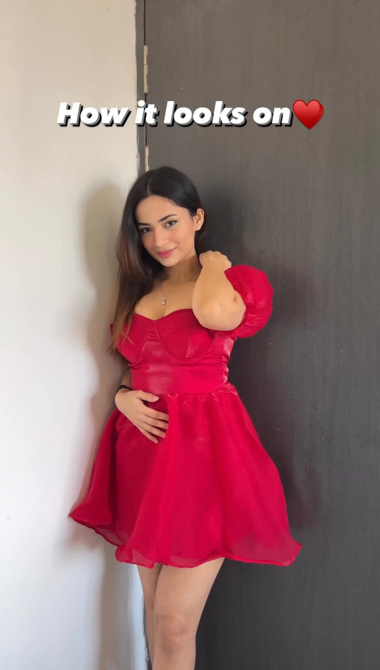 Red Gudiya Dress