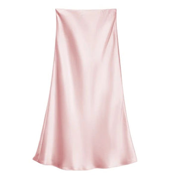 SATIN SKIRT