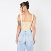 Yellow Mellow Corset Top