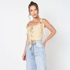 Yellow Mellow Corset Top