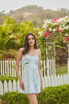 Vivian Printed Scuba Dress