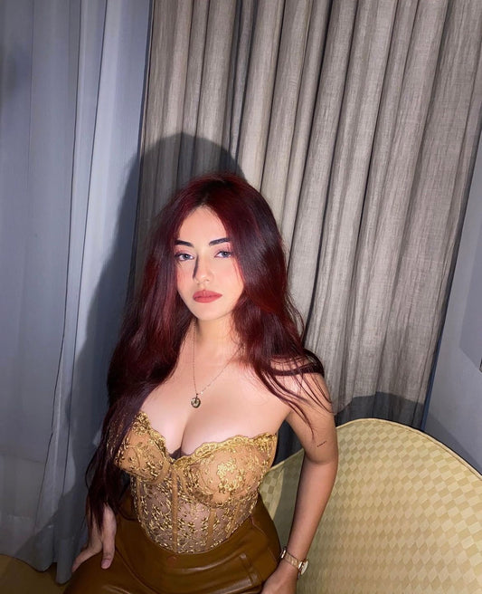 Golden Godess Lacey Corset Top