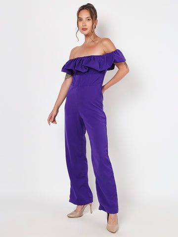 Purple Corset  Jumpsuit