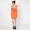Orange Midi Dress