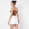 Brown Baddie Lacey Corset