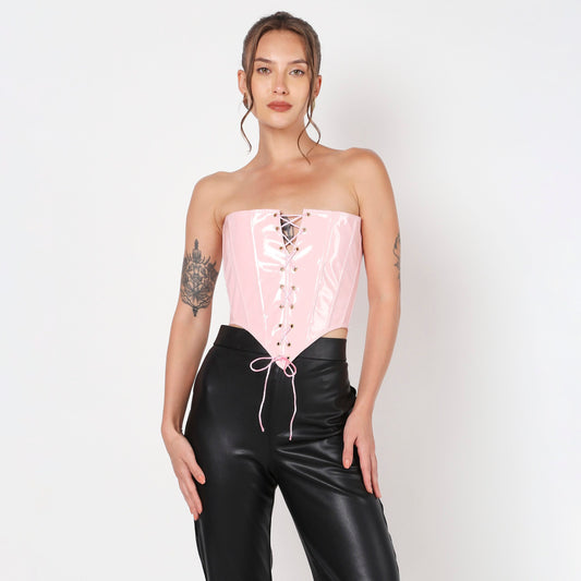 Cotton Candy Corset Top