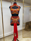 Nuclear Baddie Butterfly Beaded Top