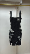 Celestial Noir Beaded Dress