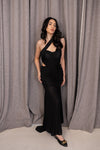 Black Cat Bodycon Dress