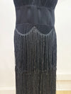 Midnight Groove Tassle Dress