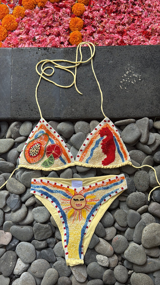 Sunrise tequila Bikini Set