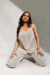 Laurel Regain Corset Top with Parachute pants