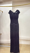 Midnight Groove Tassle Dress
