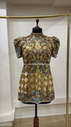 The Golden Hour Beaded Dress