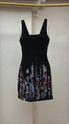 Beaded After Dark City Lights Mini Dress