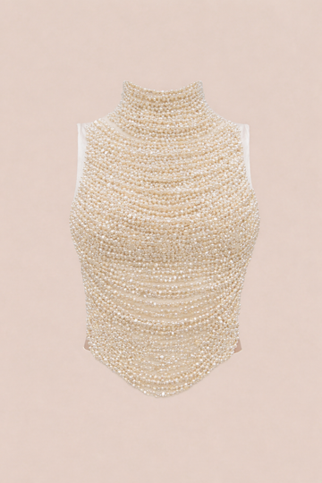 Ivory Cascade Top