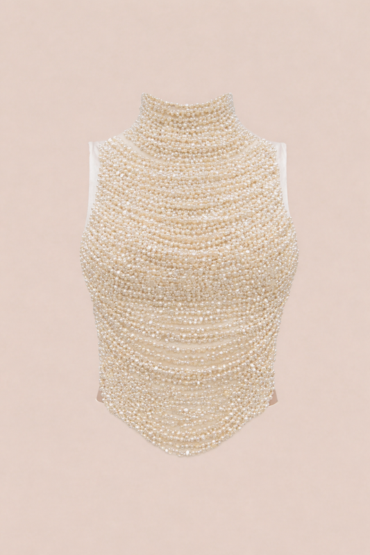 Ivory Cascade Top