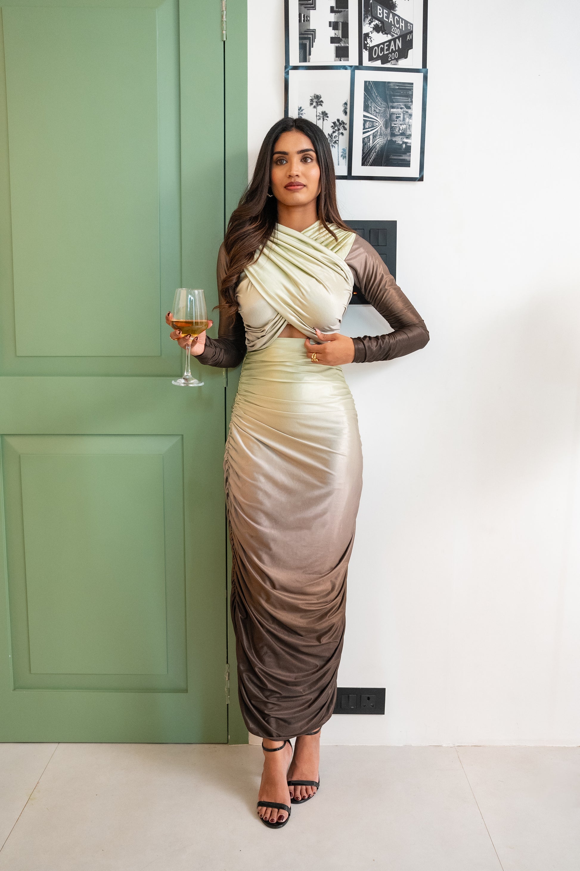Klaire Ombre Bodycon Dress Klaire Ombre Bodycon Dress