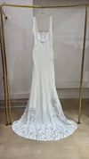 Bridey Garden Wedding Beaded Dress with Tail