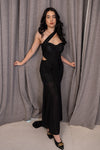 Black Cat Bodycon Dress