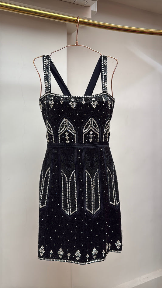 Empress Nightfall Beaded Dress