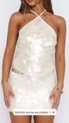 Breezy shell Top and Skirt set (in front only)