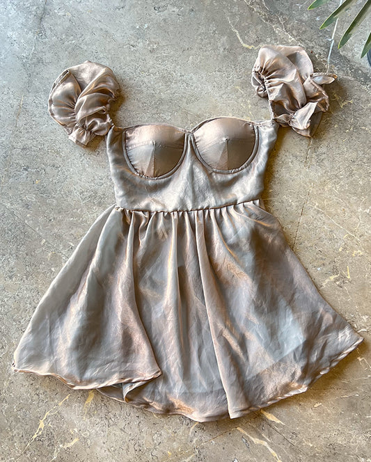 Zendaya Metallic Gudiya Dress