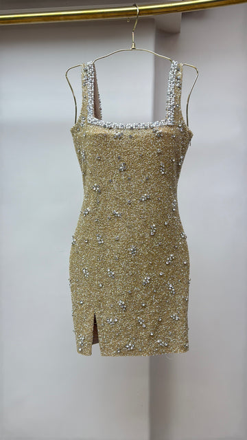 Billionaire Barbie Beaded Dress
