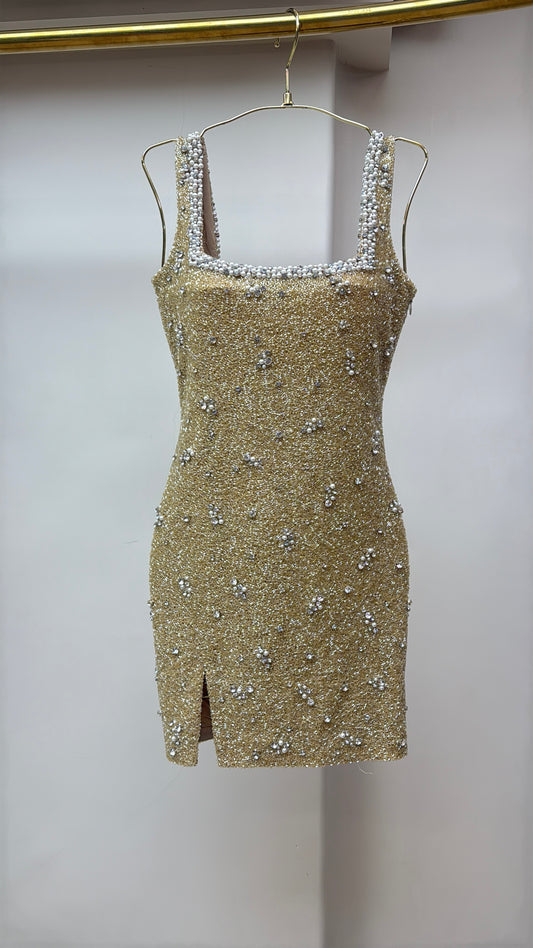 Billionaire Barbie Beaded Dress