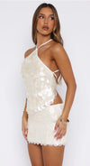 Breezy shell Top and Skirt set (in front only)