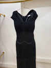 Midnight Groove Tassle Dress