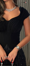 Midnight Groove Tassle Dress