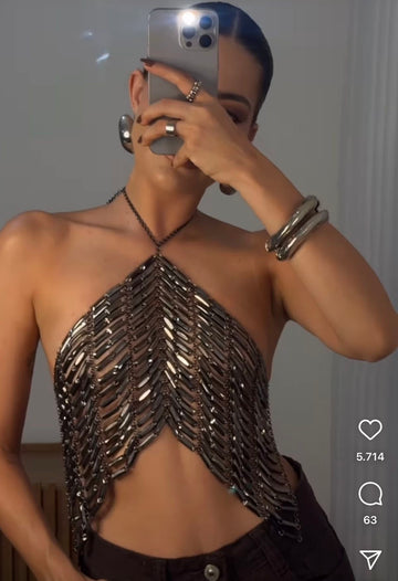 Croatia beaded top