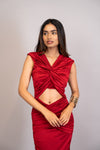 Enia Red Pepper Bodycon dress
