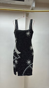 Celestial Noir Beaded Dress