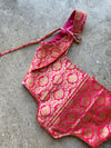 Gulabi Pink Brocade Corset Top
